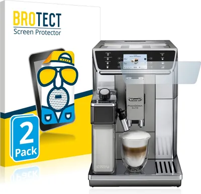 Produktbild von 2x BROTECT Schutzfolie für DeLonghi Primadonna Elite ECAM650.85.MS Displayschutz Displayschutzfolie Folie Matt Entspiegelungsfolie