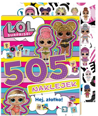 Image de L.O.L. Surprise! Hej, złotko! 505 naklejek