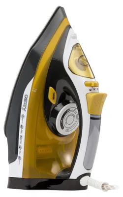 Zdjęcie produktu dla Camry Premium CR 5029, Żelazko parowe, Czarny, Żółty, 2400 W, 220-240 V, 50 - 60 Hz, 320 mm
