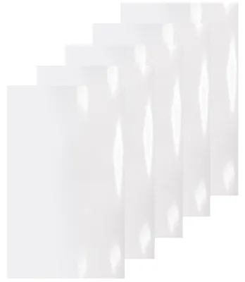 Produktbild von PDmedia Möbelfolie Selbstklebend Weiß Glänzend 61x500 cm Klebefolie PVC Dekorfolie 5m