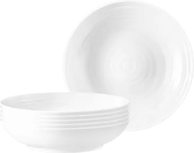 Produktbild von Seltmann Weiden Terra Suppenteller ø 21,2 cm weiß 6er Set