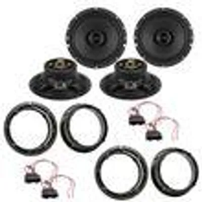 Produktbild von ESX SIGNUM SXE-62 Lautsprecher Einbauset für Passat 3B 3BG Beetle vorne hinten