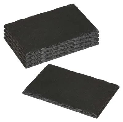 Produktbild von 5 Stück Buffetplatte aus Schiefer - 22 x 14 cm