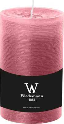 Produktbild von Wiedemann Marble Rustik Kerzen, Stumpenkerzen,  Altrosa 130 x Ø 78 mm