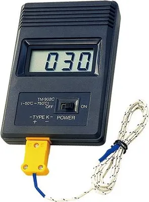 Obrázek produktu pro TM902C Teploměr -501300 °C s termočlánkem typu K