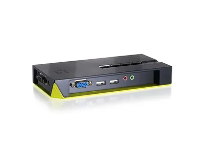 Obrázok produktu pre LevelOne 4-portový USB KVM prepínač so zvukom