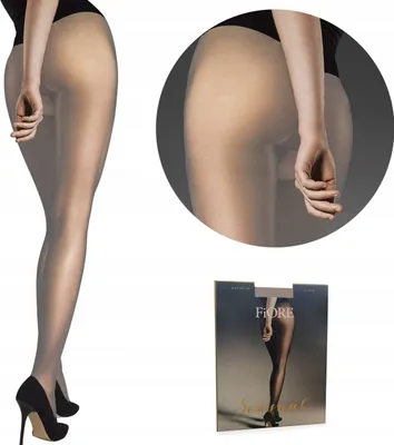 Produktbild von Fiore - Ouvert 20 den - Strumpfhose mit Öffnung Schritt offen flache Naht - Nude - 5