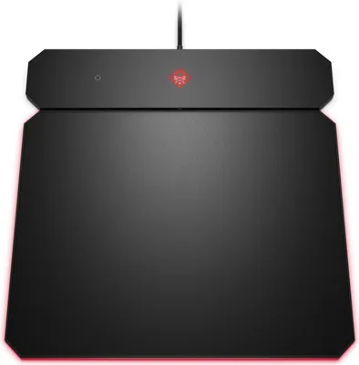 Immagine prodotto di HP Omen Outpost Mouse Pad da gioco con ricarica QI senza fili, colore: nero
