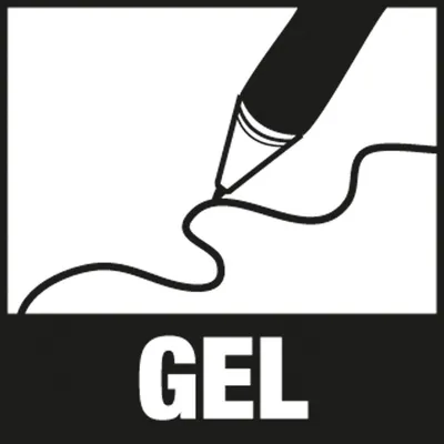 Image de Pentel Liquid Gel-Tintenroller EnerGel BLN75, rot