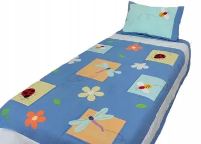 Image de Eurofirany Couvre-lit Enfant Bleu D2367 170x210cm