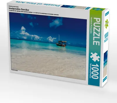 Produktbild von CALVENDO Puzzle Ein Motiv aus dem Kalender Inselparadies Sansibar | 1000 Teile Lege-Größe 64x48cm Foto-Puzzle für glückliche Stunden