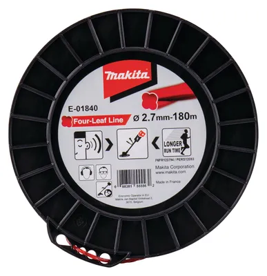 Obrázok produktu pre MAKITA Żyłka nylonowa koniczyna 2.7mm / 180m