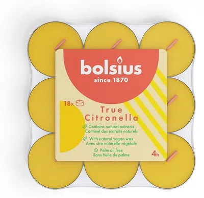 Produktbild von Bolsius Duftteelichter echte Citronella