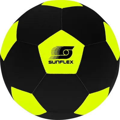 Produktbild von sunflex Neopren Fußball Size 5 gelb