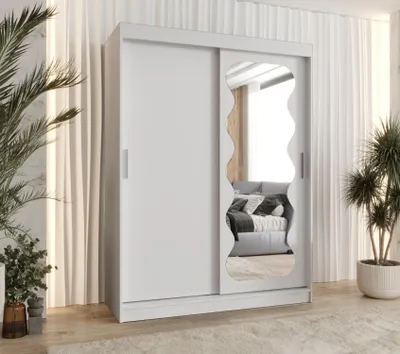 Produktbild von Kleiderschrank 150 cm ROZANA - weiß