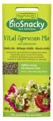Immagine prodotto di bioSnacky - Miscela di germogli vitali 40g