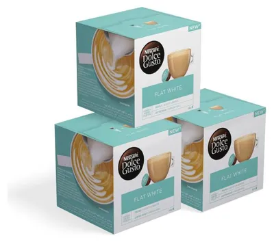 Produktbild von Nescafé Dolce Gusto flat white Kávové kapsle 3x16 kapslí