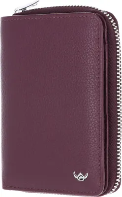 Produktbild von Golden Head Leder Geldbörse Madrid RFID Protect RV-Börse 3317 Aubergine dunkelviolett