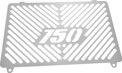 Immagine prodotto di Copriradiatore ZIEGER compatibile con Kawasaki Z 750 Design Logo argento