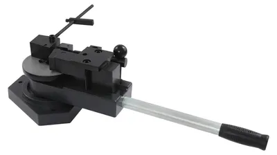 Produktbild von SBG-40 Metallbiegemaschine - Manuelle Universal Biegemaschine - 0–360° Spiralbiegen - Flach-, Rund- & Vierkantstahl - Griff 42 cm - 24 kg