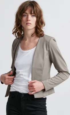 Produktbild von ICHI IHKATE Damen Blazer Kurzblazer Jackenblazer mit Stretch Comfort fit