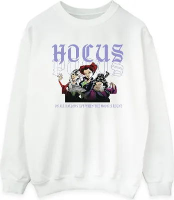 Produktbild von Disney - "Hocus Pocus Hallows Eve" Sweatshirt für Damen BI15679 (L) (Marineblau)
