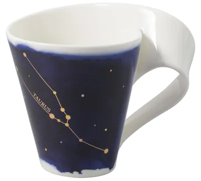 Produktbild von Villeroy & Boch NewWave Stars Becher mit Henkel Stier / Taurus 300ml