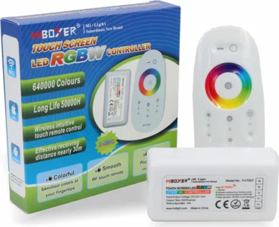 Produktbild von Mi-Light SET LED RF Steuerung + Touch Fernbedienung 2.4G 12/24V | RGBW