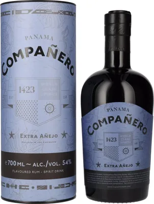 Produktbild von Companero Extra Anejo + Box 700ml 54% Vol.