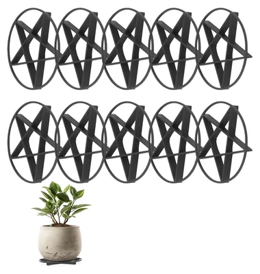 Immagine prodotto di Set di 10 supporti per piante da esterno, disponibili in diverse dimensioni