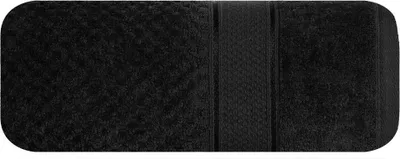 Zdjęcie produktu dla Eurofirany 477468, 50 x 90 cm, Bawełna, Wiskoza, Czarny, 1 szt.