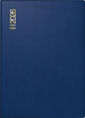 Zdjęcie produktu dla rido/idé 7018182306 TaschenkalenderTech.IIblau2T/1S