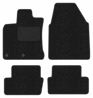 Immagine prodotto di Tappetini in moquette per Nissan Qashqai I J10 2006-2013 (crossover) – set 4 pezzi, antracite, su misura – Wielganizator ANTHRA