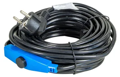 Produktbild von horizont Frostschutz-Heizkabel 230 V – 8 m - Heizband mit Thermostat für Wasserleitungen, frostfrei bis -45 °C