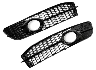 Produktbild von Stoßstange Gitter Waben Set Links + Rechts für Audi A6 4F C6 Facelift 2008-2011