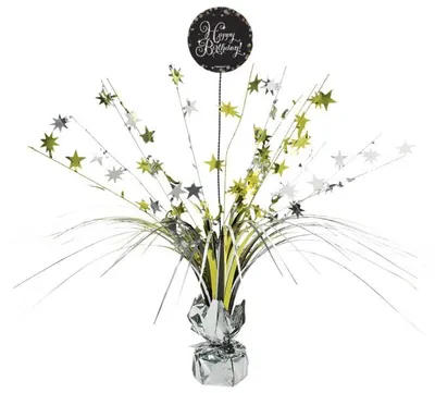 Zdjęcie produktu dla Geburtstagskaskade złoty Happy Birthday 45cm
