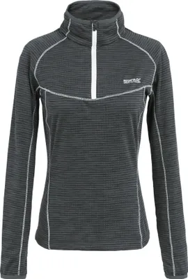Produktbild von Regatta - "Yonder II" Fleece-Oberteil mit halbem Reißverschluss für Damen RG11271 (44 DE) (Mittelgrau)