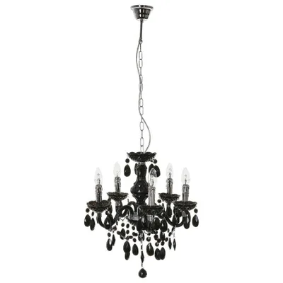 Immagine prodotto di Italux Whiz lampadario con cristalli cromo L.90690/5BL