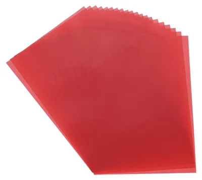Perkamentpapier 40 Blatt 21,6x27,9 cm dieprood 53 g/m²