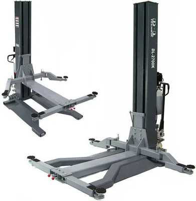 Produktbild von Mobile 1 Säulen Hebebühne 2700kg flach Bühne Säulenbühne 2,7 to 06301