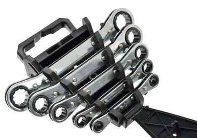 Produktbild von Knarrenschlüssel 5 Stück 6 - 22mm 00597
