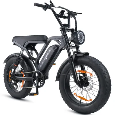 Produktbild von E-Bike Cityrad E7 Elektrofahrrad 20” x 4 Zoll Damen u. Herren Pedelec 720Wh Max.100KM Kettenschaltung, Heckmotor, 720 Wh, Pedelec, Elektrofahrrad