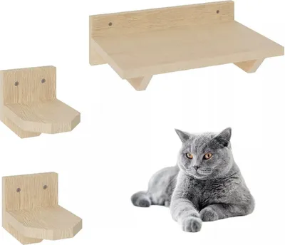 Image de QLS Chaise longue pour chats Mur d'escalade Meubles pour chats Marches & lit 10800