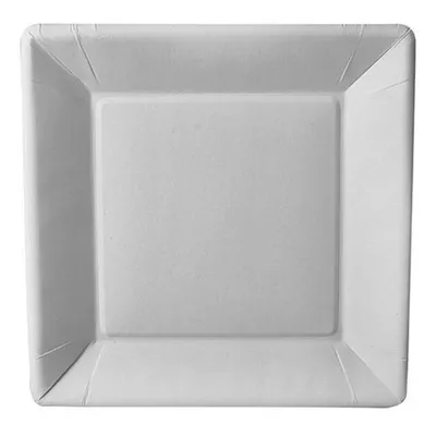 Produktbild von Papstar Pappteller "pure", quadratisch 22,5 x 22,5 cm, 10 x 50 Stück