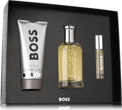 Produktbild von Boss Boss Bottled EDT 100 ml + EDT MINI 10 ml + SG 100 ml (man)