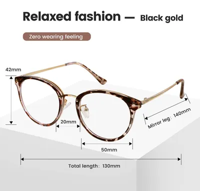 Imagen del producto de Gafas que bloquean la luz azul, sin graduación, antirreflejos, para trabajar en el ordenador