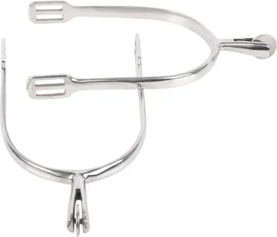 Produktbild von Harry´s Horse Edelstahl Kleine Glatte Damensporn Mit Rädchen Silber 20 Silber 20