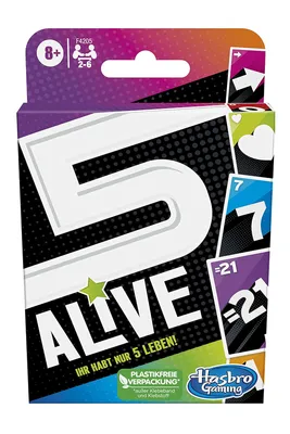 Produktbild von Hasbro Five Alive Kartenspiel V-267A