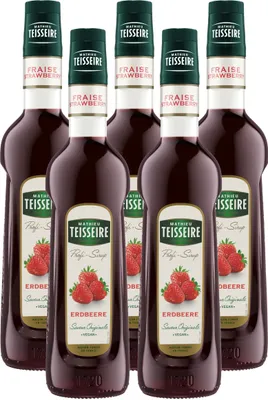 Produktbild von Mathieu Teisseire Getränke-Sirup Erdbeere 0,7L (5er Pack)