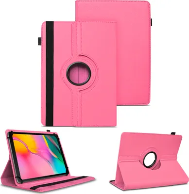 Produktbild von Tablet Tasche für Samsung Galaxy Tab A 10.1 2019 Hülle Schutzhülle 360° DrehbarFarben:Pink